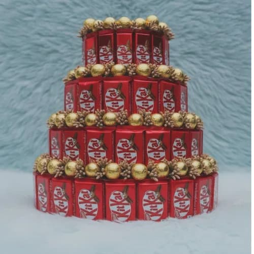 The KitKat Celebration Town Multi-Tiered Chocolate Masterpiece