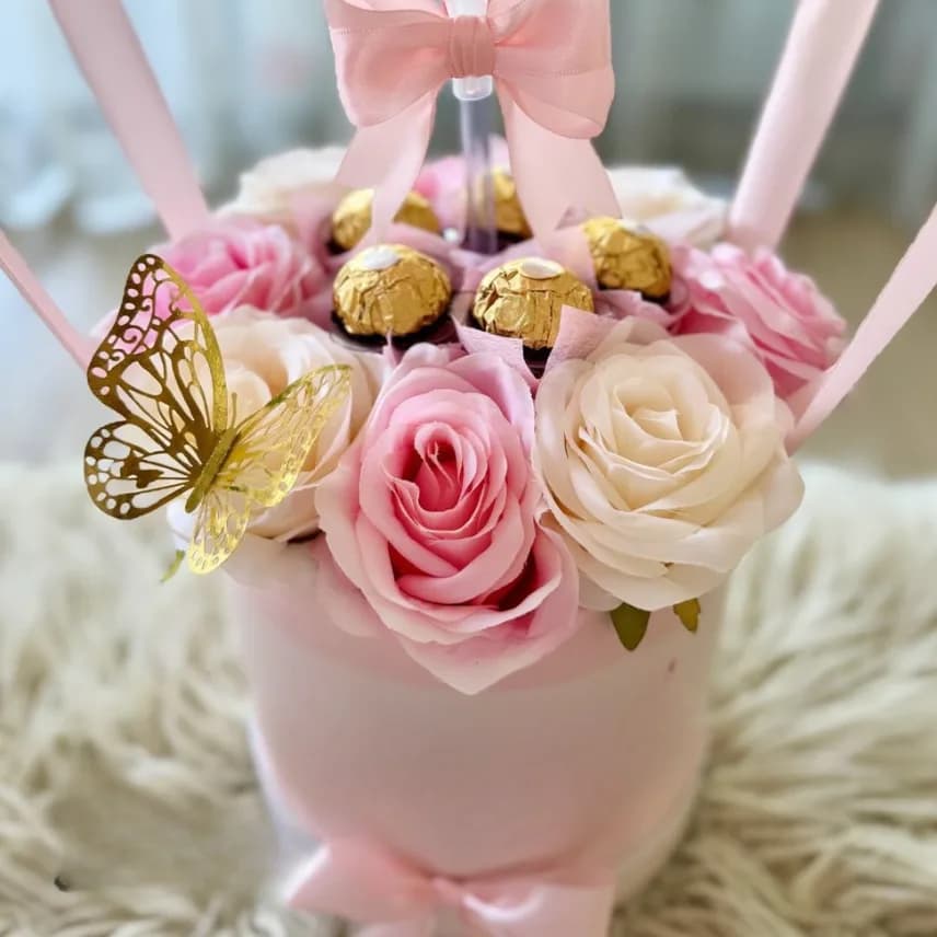 Welcome Baby Girl Gift Box