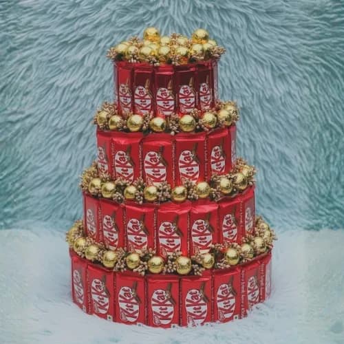 The KitKat Celebration Town Multi-Tiered Chocolate Masterpiece