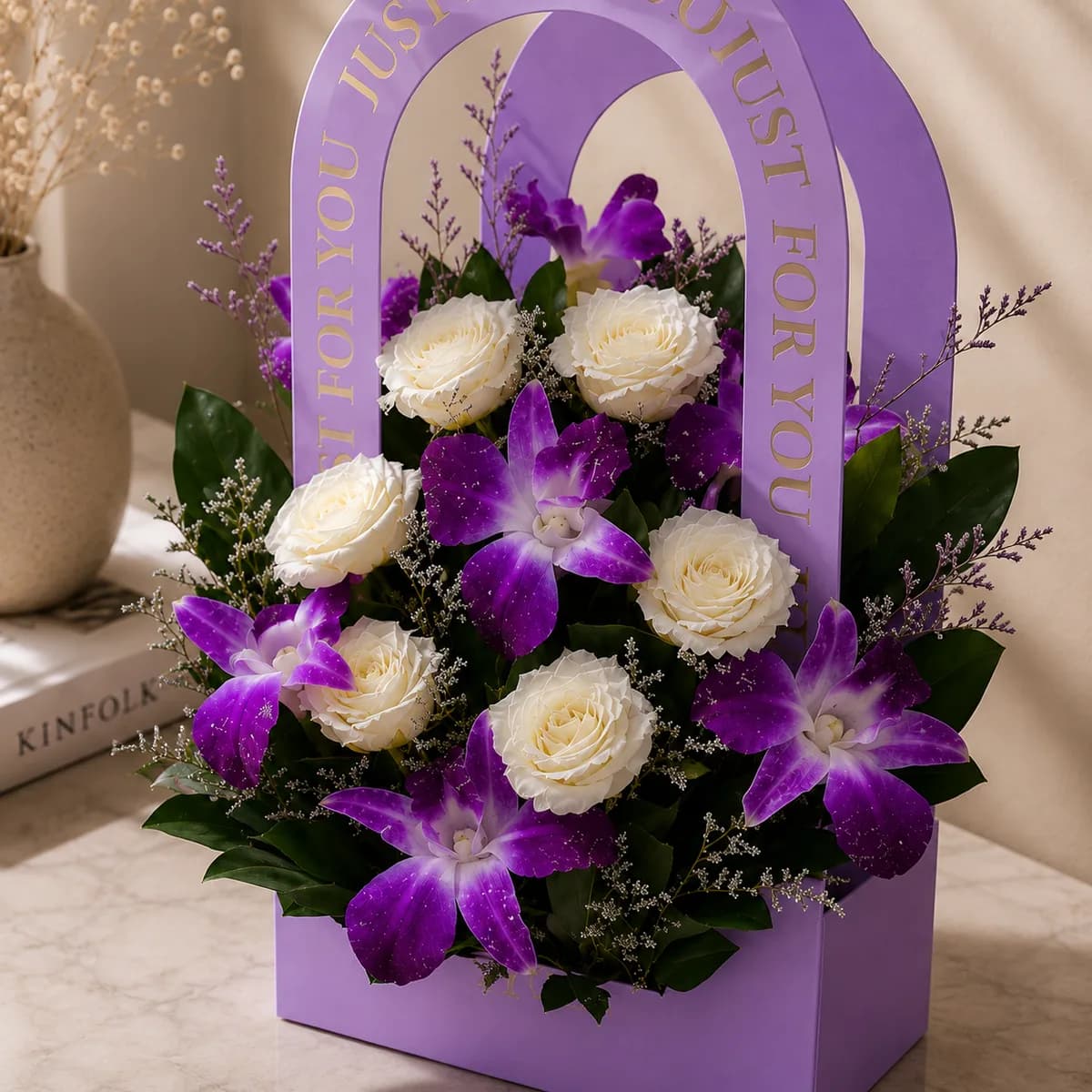 Divine Harmony Orchid & Rose Bag
