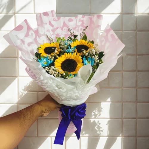 Sun-Kissed Joy Sunflower Bouquet