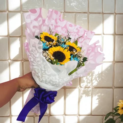 Sun-Kissed Joy Sunflower Bouquet