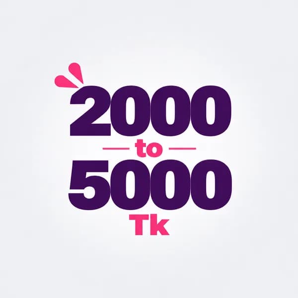 ৳2,000 – ৳5,000