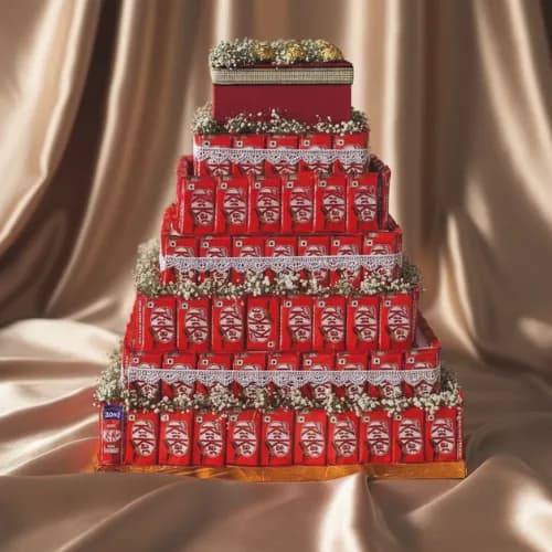 The Grand KitKat Tower & Ferrero Rocher Chocolate